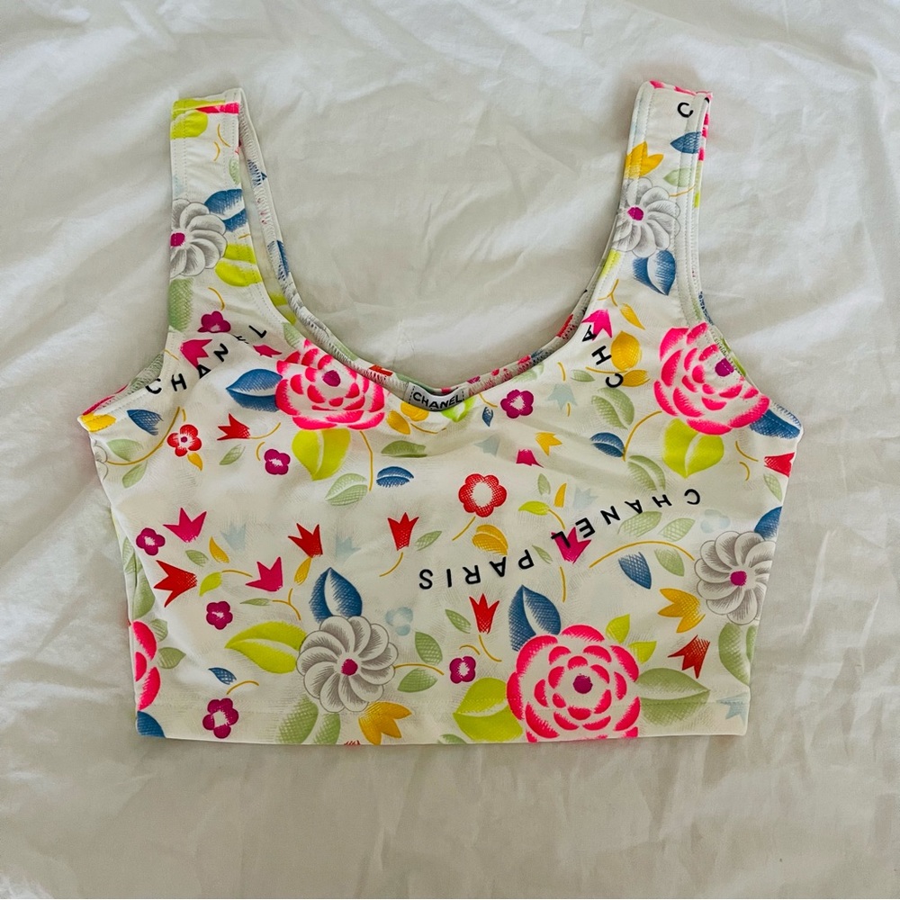 RARE Chanel 1996 Spring Crop Top / Tank